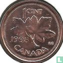 Canada 1 cent 1998 (zinc recouvert de cuivre - avec W) - Image 1