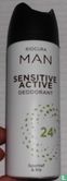 Biocura Man Sensitive Active Deodorant Sportief & fris - Image 1