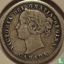 Canada 10 cents 1874 - Image 2