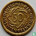 Duitse Rijk 50 rentenpfennig 1924 (D) - Afbeelding 2