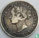 Canada 10 cents 1858 - Image 2