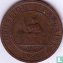 Frans Indochina 1 centime 1888 - Afbeelding 1