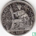 Indochine française 10 centimes 1897 - Image 1