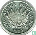 South Africa 1 rand 1992 "Centenary of South African coinage" - Image 1