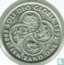 South Africa 1 rand 1992 "Centenary of South African coinage" - Image 2