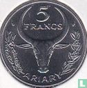 Madagaskar 5 francs 1976 - Afbeelding 2