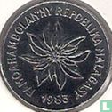Madagaskar 2 francs 1983 - Afbeelding 1