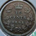 Canada 10 cents 1898 - Image 1