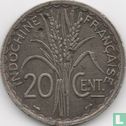 Indochine française 20 centimes 1939 (nickel) - Image 2