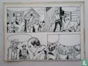 Studio Vandersteen / Jeff Broeckx - originele slotpagina (p.28) - Bessy 109 - De schoolmeester - (1973) - Afbeelding 2