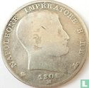 Koninkrijk Italië 1 lira 1808 (M) - Afbeelding 1