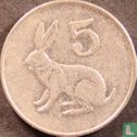 Zimbabwe 5 cents 1996 - Image 2