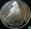 Tristan da Cunha 50 pence 2001 "Centenary of the death of Queen Victoria" - Afbeelding 1