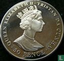Tristan da Cunha 50 pence 2001 "Centenary of the death of Queen Victoria" - Afbeelding 2