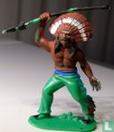 Chief with spear (green) - Image 1