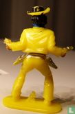 Cowboy with 2 revolvers firing from hip (yellow) - Image 2