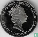 British Virgin Islands 10 dollars 1992 (PROOF) "500th anniversary Discovery of America" - Image 1