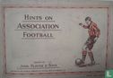 Hints on association football