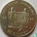 Suriname 25 gulden 1976 (PROOF) "First anniversary of Independence" - Afbeelding 1