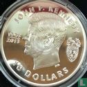 British Virgin Islands 10 dollars 2013 (PROOF) "50th anniversary Death of John F. Kennedy" - Image 2