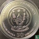 Rwanda 50 francs 2009 (gekleurd) "Elephant" - Afbeelding 2
