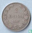 Finlande 2 markkaa 1907 - Image 1