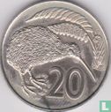 Nieuw-Zeeland 20 cents 1983 (platte top 3) - Afbeelding 2