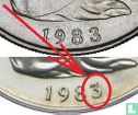 Nieuw-Zeeland 20 cents 1983 (platte top 3) - Afbeelding 3