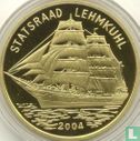 Noord-Korea 20 won 2004 (PROOF) "Sailing ship Statsraad Lehmkuhl" - Afbeelding 1