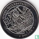 Îles Vierges britanniques 1 dollar 2009 "450th anniversary Coronation of Queen Elizabeth I - Queen on ship" - Image 2