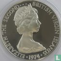 Britse Maagdeneilanden 1 dollar 1974 - Afbeelding 1