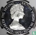 British Virgin Islands 1 dollar 1973 (PROOF) - Image 1