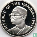 Gambia 20 dalasis 1993 (PROOF) "40th anniversary Coronation of Queen Elizabeth II" - Afbeelding 1