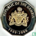 The Gambia 2000 bututs 1999 (PROOF) "Millennium" - Image 1