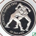 Gambia 20 Dalasi 1993 (PP) "1992 Summer Olympics in Barcelona" - Bild 2