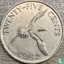 Bermuda 25 cents 1982 - Afbeelding 1