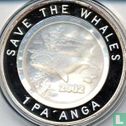 Tonga 1 pa'anga 2002 (PROOF) "Save the whales" - Image 1