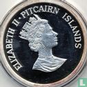 Pitcairn Islands 5 dollars 2002 (PROOF) "Save the whales" - Image 2