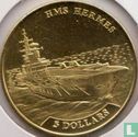 Nauru 5 dollars 2016 "HMS Hermes" - Image 2