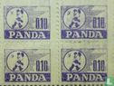 Panda spaarzegel [paars] - Image 1