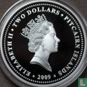Pitcairn Islands 2 dollars 2009 (PROOF) "Captain William Bligh" - Image 1