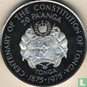 Tonga 20 pa'anga 1975 (PROOF) "Centenary of the constitution of Tonga" - Afbeelding 1