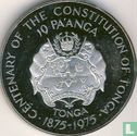Tonga 10 pa'anga 1975 (PROOF) "Centenary of the constitution of Tonga" - Afbeelding 1