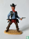 Cowboy (The Gunfighter) Met 2 revolvers  - Afbeelding 1