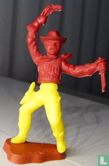 Cowboy (rood/geel) - Afbeelding 1