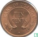 Uganda 10 cents 1966 - Image 2