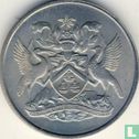 Trinidad en Tobago 25 cents 1972 (zonder FM) "10th anniversary of Independence" - Afbeelding 2