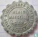 Provence 10 centimes 1921 (aluminium) - Afbeelding 2