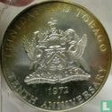 Trinidad en Tobago 5 dollars 1972 (PROOF) "10th anniversary of Independence" - Afbeelding 1