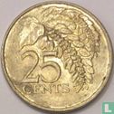Trinidad en Tobago 25 cents 1980 (zonder FM) - Afbeelding 2